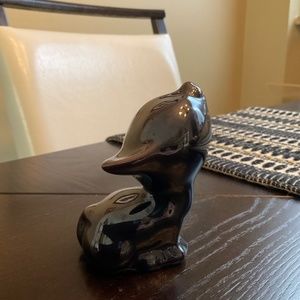 Ceramic Brown Glazed Cat